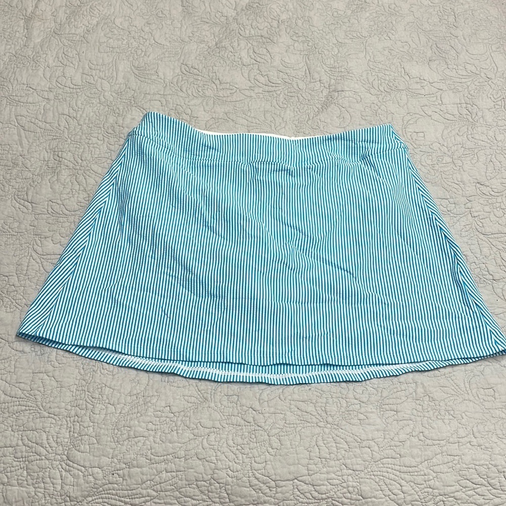 14 Lands End Swim‎ Skirt H02 6384